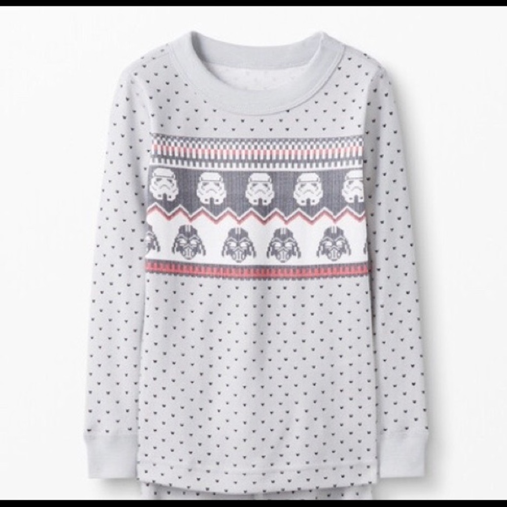 NWT Hanna Andersson Star Wars adult pj top, XS